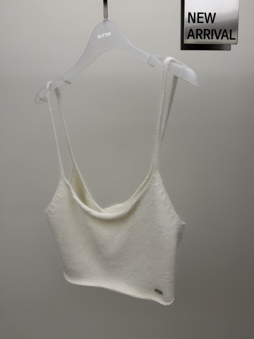 GLITTER韓國代購女士新款26春季職業人氣吊帶背心不含內搭GLITTER吊帶/背心圖色2