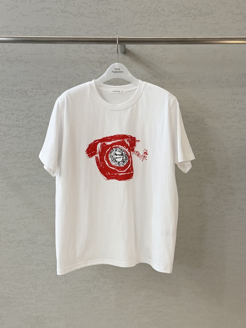 PLAYBUTTON-P韓國代購女士新品時尚人氣休閑26春季熱賣T恤PLAYBUTTONT恤圖色1