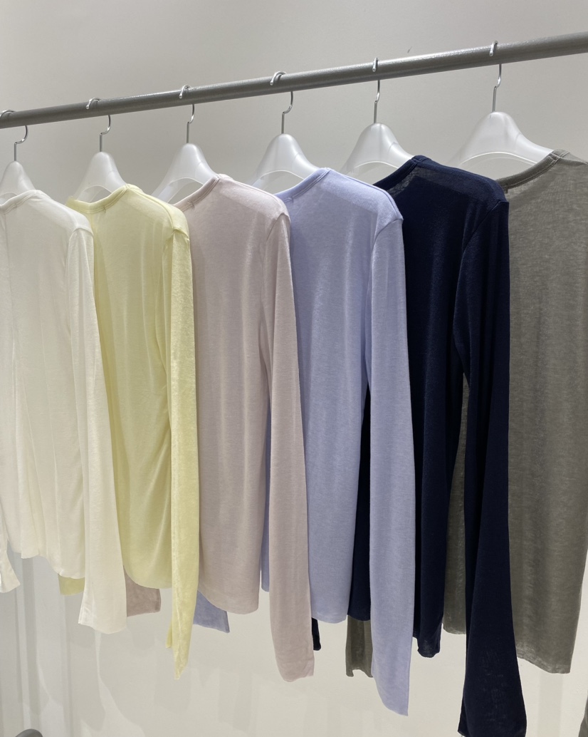 NOPROBLEM東大門直郵女裝新款職業人氣時尚26春季長袖T恤NOPROBLEM長袖T恤