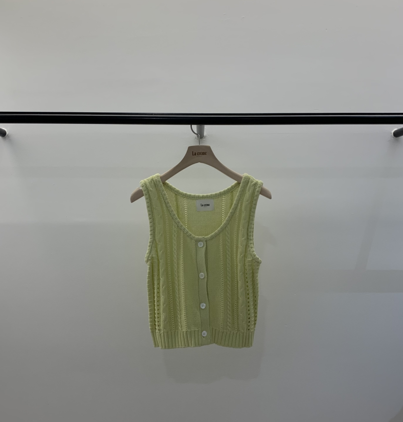 LA CREME韓國代購女士新品職業休閑時尚人氣26春季推薦馬甲LA CREME馬甲圖色1