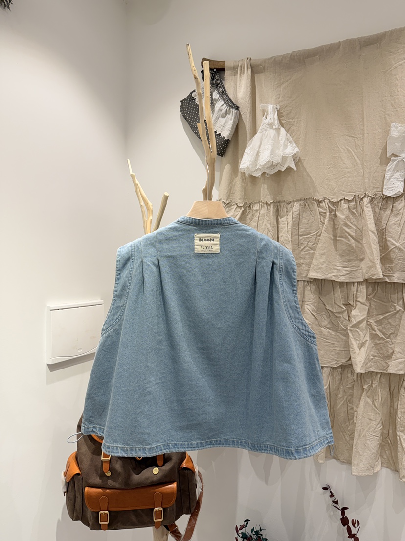 BLOOM韓國代購女士新品職業時尚熱賣人氣推薦休閑26春季馬甲BLOOM-S馬甲