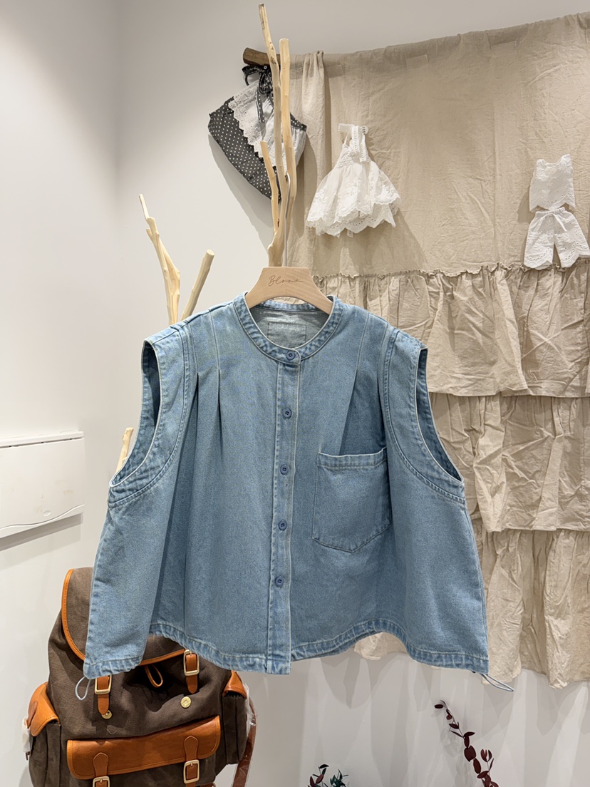 BLOOM韓國代購女士新品職業時尚熱賣人氣推薦休閑26春季馬甲BLOOM-S馬甲圖色1