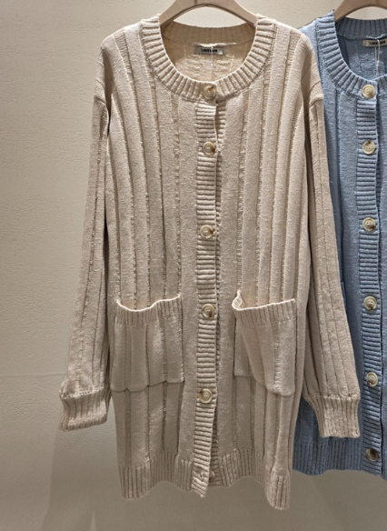 LIKEVAM東大門代購女士新品人氣休閑推薦職業時尚針織衫開衫LIKEVAM針織衫圖色2