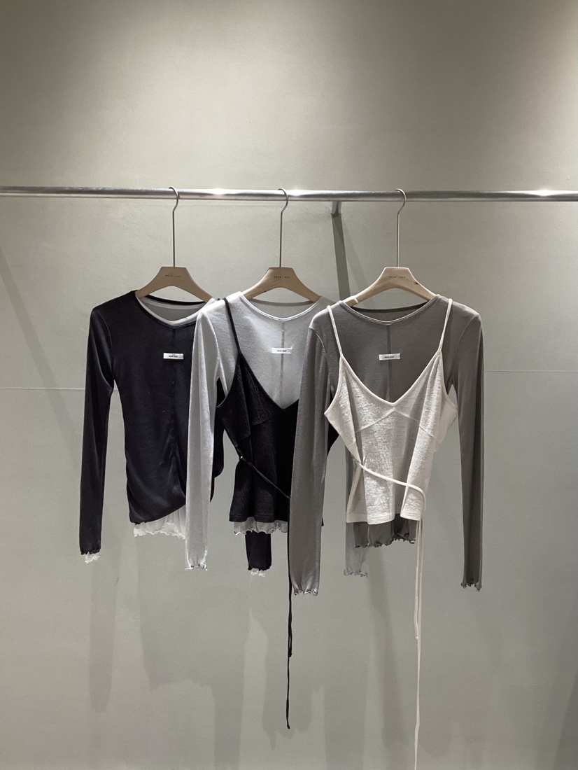 NEAR LEAP-P東大門代購女裝新品26春季休閑推薦長袖T恤NEAR LEAP/The N:L長袖T恤