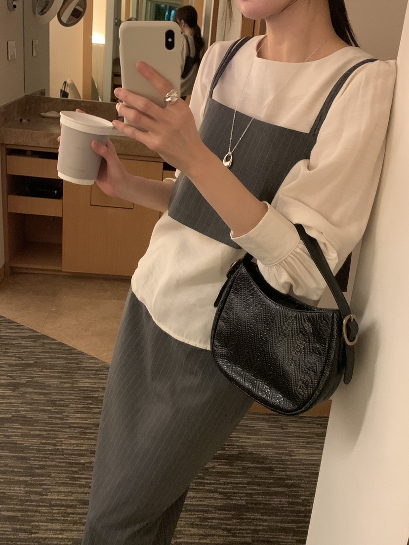 FRILL-T/DADA韓國直郵女裝新品休閑職業套裝兩件套套裝FRILL-T/DADA套裝