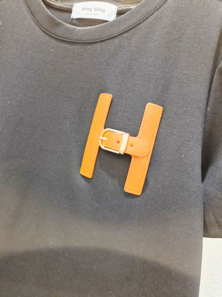 RICO/BLING BLING-S東大門代購女士新品休閑職業T恤腰帶RICO/BLING BLING-ST恤