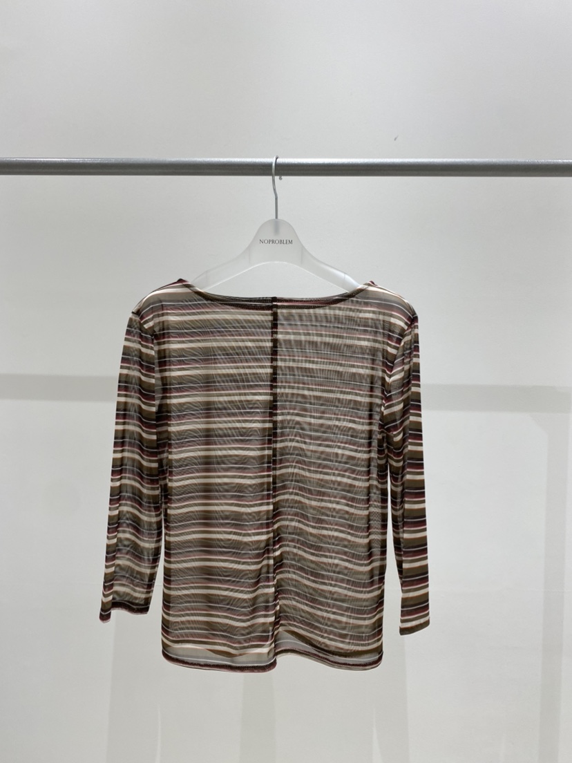 NOPROBLEM東大門直郵女士新款職業人氣推薦熱賣時尚T恤條紋NOPROBLEMT恤圖色2