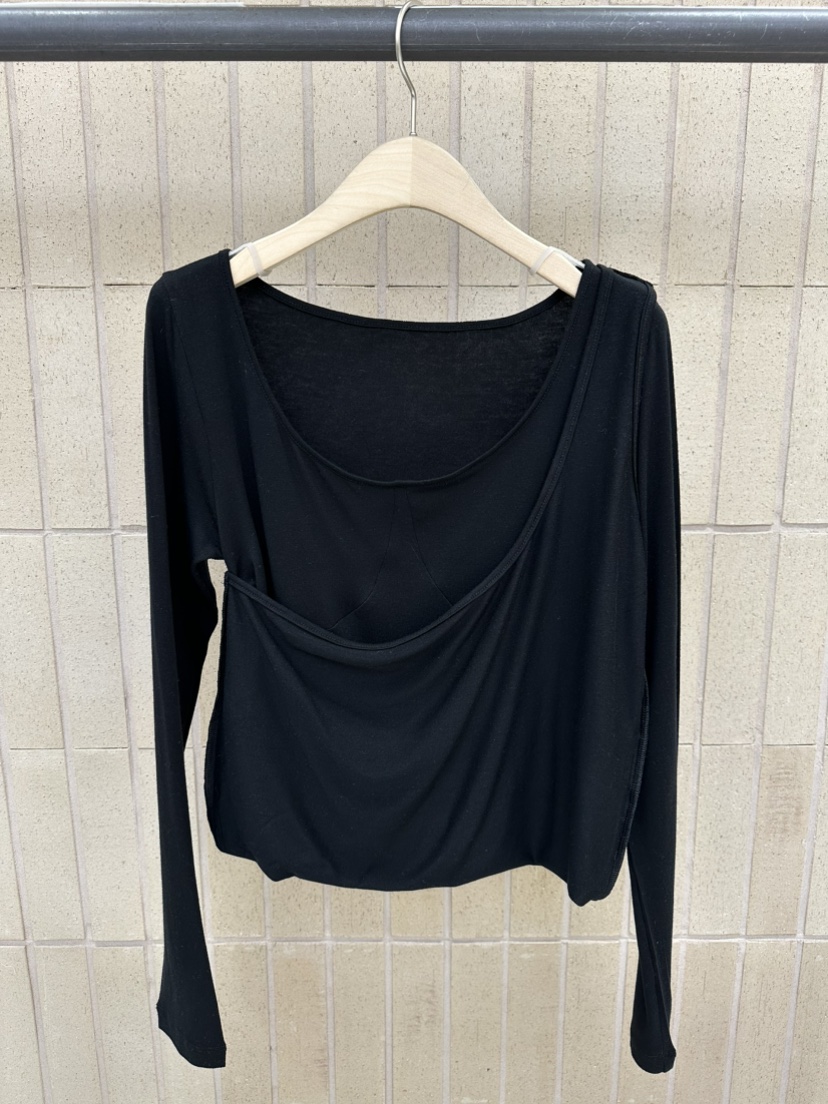 FOSET韓國代購女裝新款時尚休閑職業推薦26春季人氣長袖T恤FOSET長袖T恤圖色2