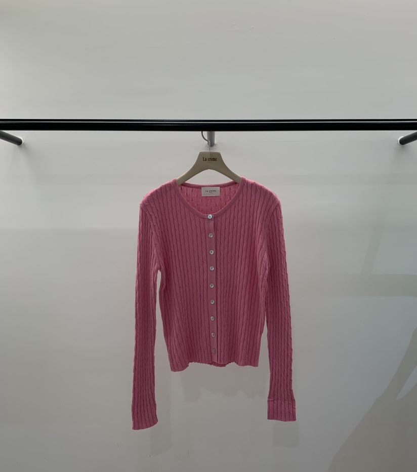 LA CREME東大門直郵女裝新款推薦職業休閑人氣26春季針織衫LA CREME針織衫圖色2