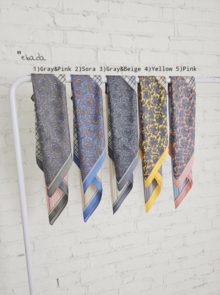 EBADA韓國直郵女士新品人氣熱賣時尚推薦26春季職業圍巾披肩EBADA圍巾/披肩