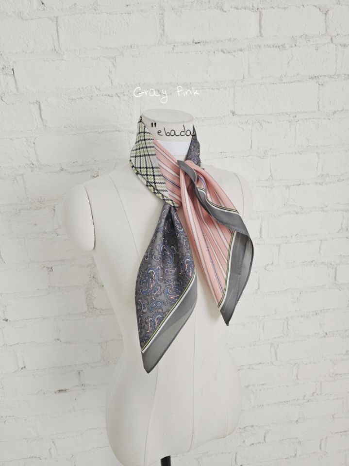 EBADA韓國直郵女士新品人氣熱賣時尚推薦26春季職業圍巾披肩EBADA圍巾/披肩