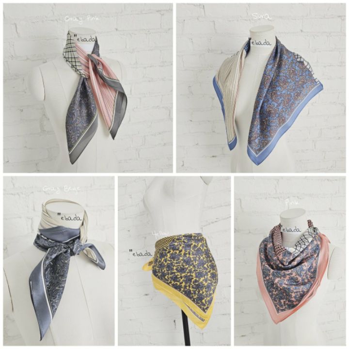 EBADA韓國直郵女士新品人氣熱賣時尚推薦26春季職業圍巾披肩EBADA圍巾/披肩