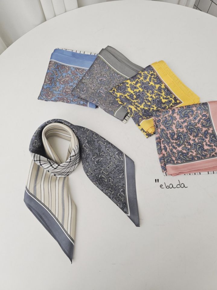EBADA韓國直郵女士新品人氣熱賣時尚推薦26春季職業圍巾披肩EBADA圍巾/披肩