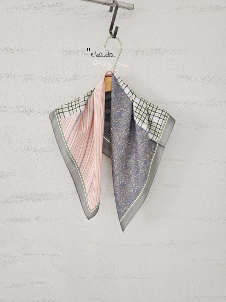 EBADA韓國直郵女士新品人氣熱賣時尚推薦26春季職業圍巾披肩EBADA圍巾/披肩圖色2