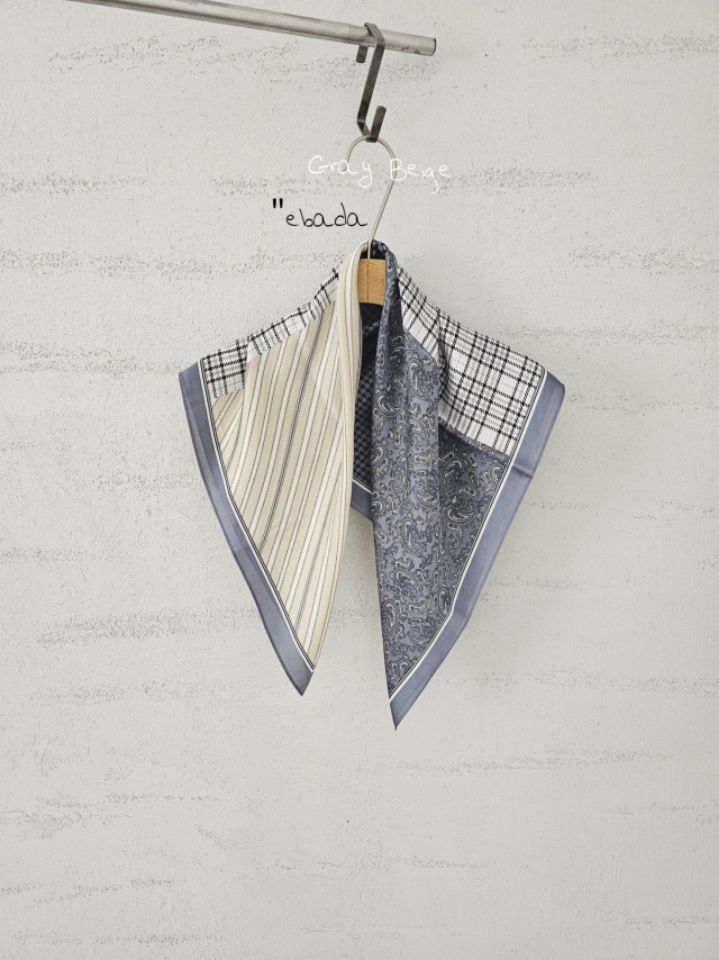 EBADA韓國直郵女士新品人氣熱賣時尚推薦26春季職業圍巾披肩EBADA圍巾/披肩圖色3