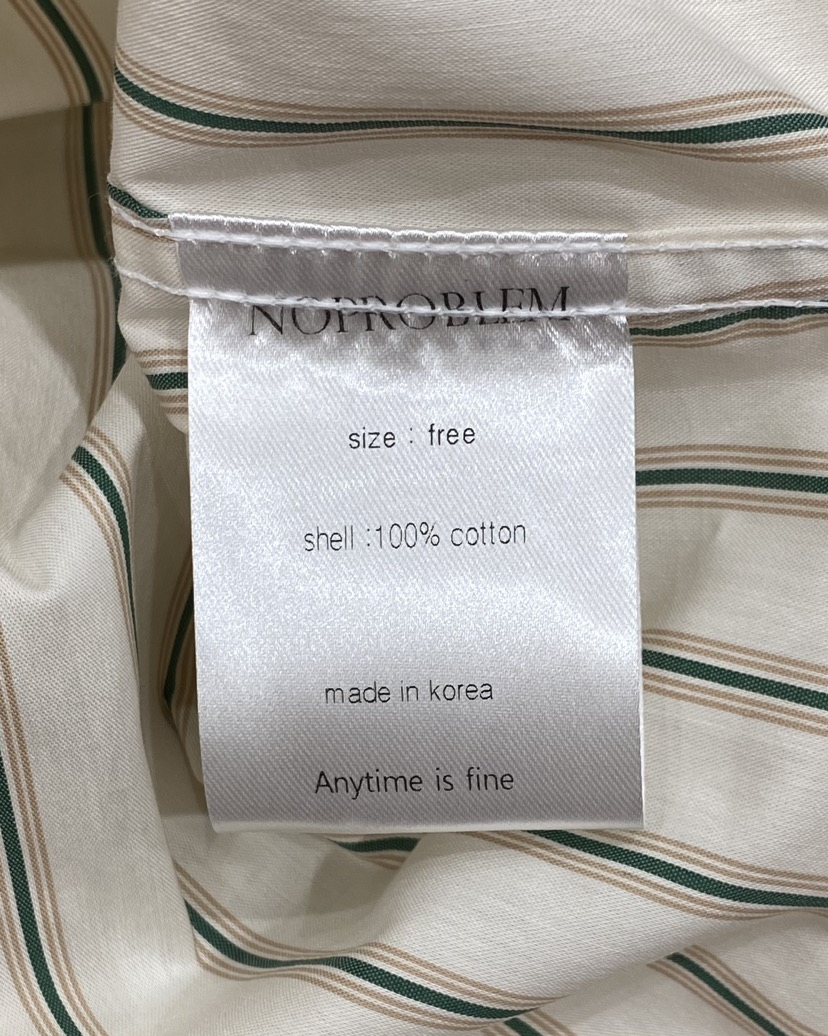 NOPROBLEM韓國直郵女裝新款熱賣26春季時尚職業襯衫蕾絲衫NOPROBLEM襯衫/蕾絲衫