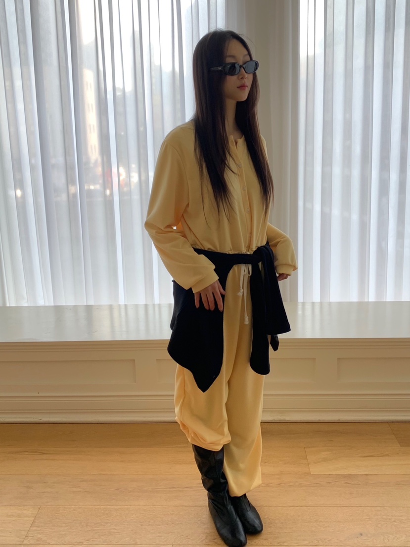 LIKEVAM東大門實拍女裝新款推薦熱賣休閑真品連體褲含帽子LIKEVAM連體褲