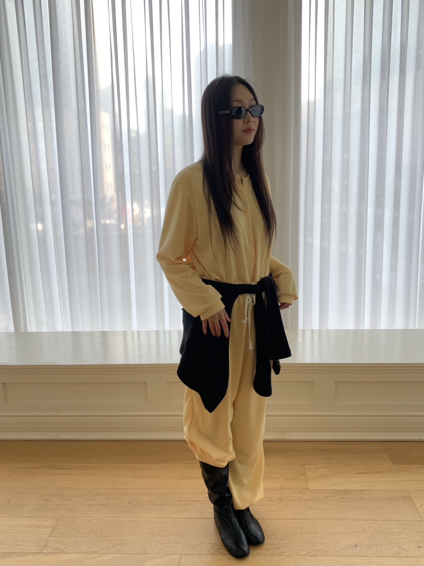 LIKEVAM東大門實拍女裝新款推薦熱賣休閑真品連體褲含帽子LIKEVAM連體褲