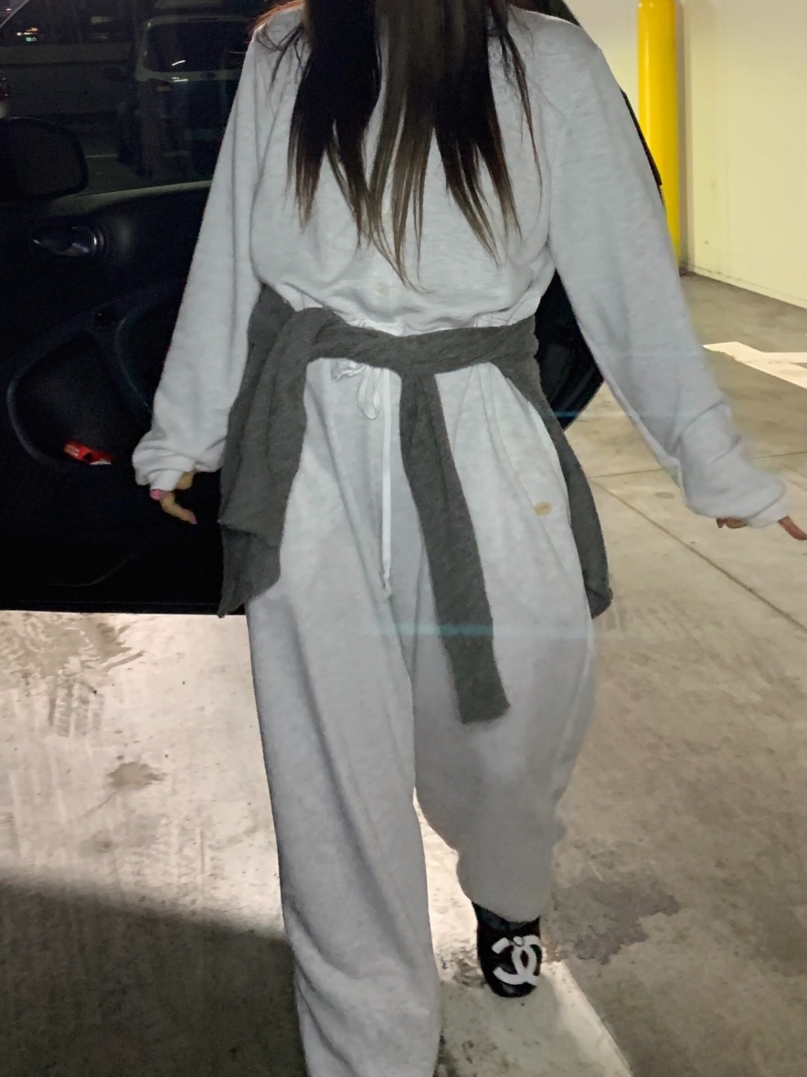 LIKEVAM東大門實拍女裝新款推薦熱賣休閑真品連體褲含帽子LIKEVAM連體褲