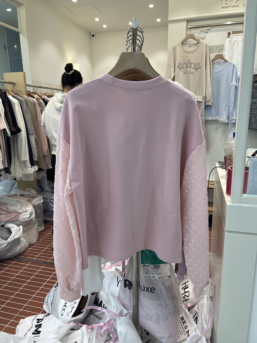 BE&amp;BE東大門直郵女士新品休閑真品職業26春夏人氣衛衣BE&be衛衣