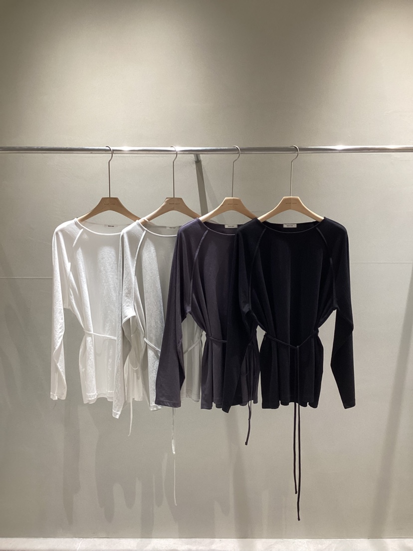 NEAR LEAP-P東大門直郵女裝新品休閑推薦長袖T恤含腰繩NEAR LEAP/The N:L長袖T恤