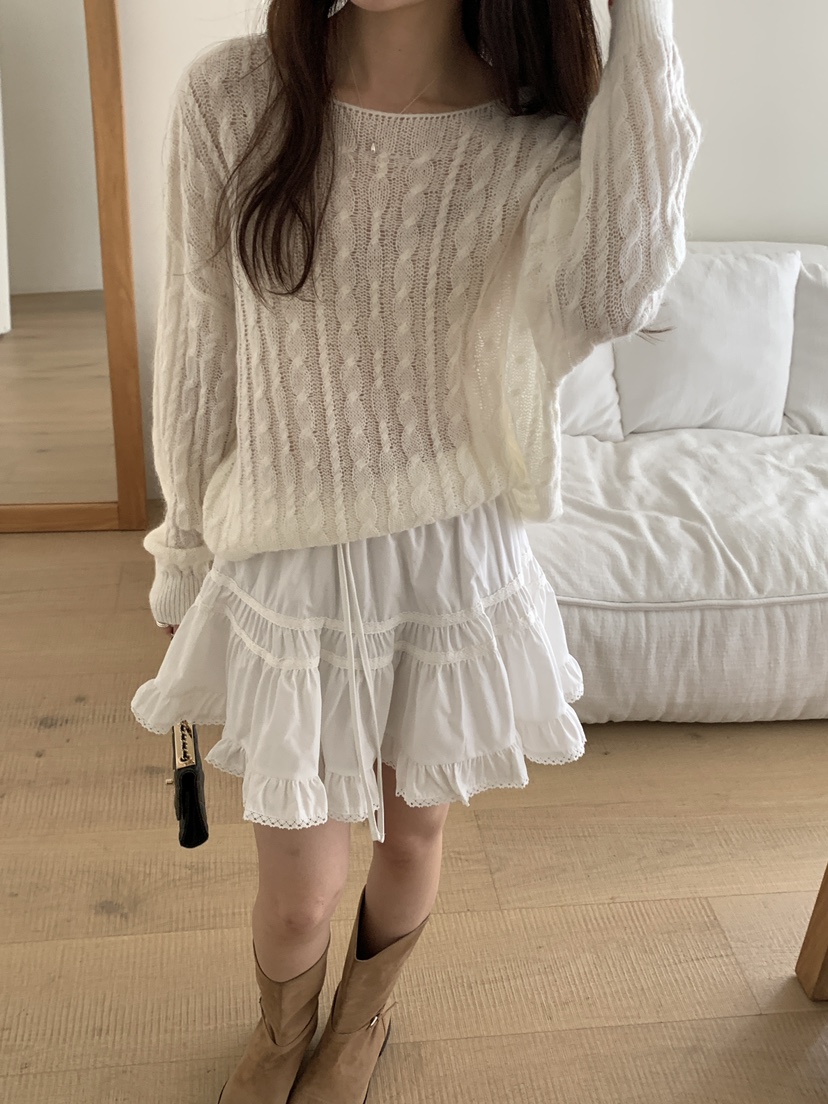 FRILL-T/DADA韓國直郵女裝新品時尚熱賣人氣真品職業裙褲FRILL-T/DADA裙褲