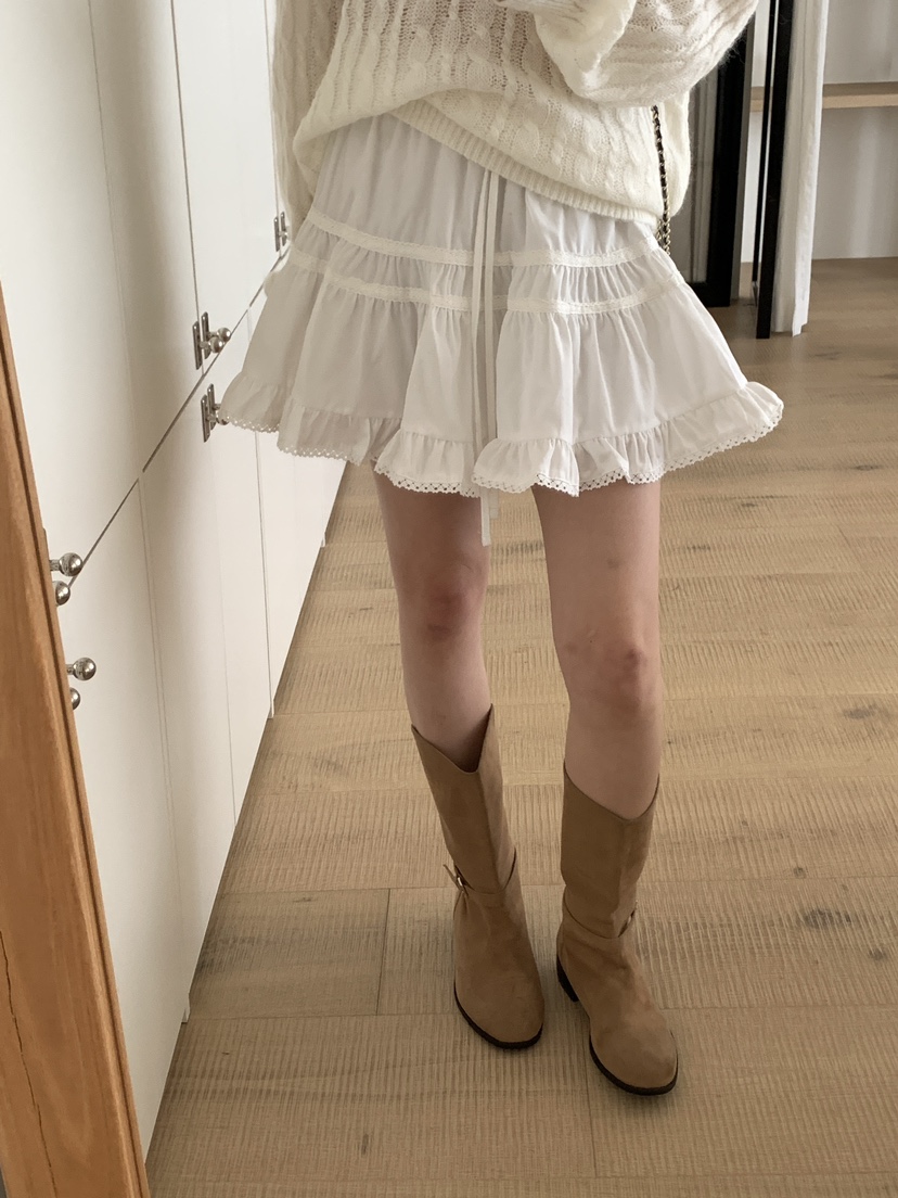 FRILL-T/DADA韓國直郵女裝新品時尚熱賣人氣真品職業裙褲FRILL-T/DADA裙褲圖色1