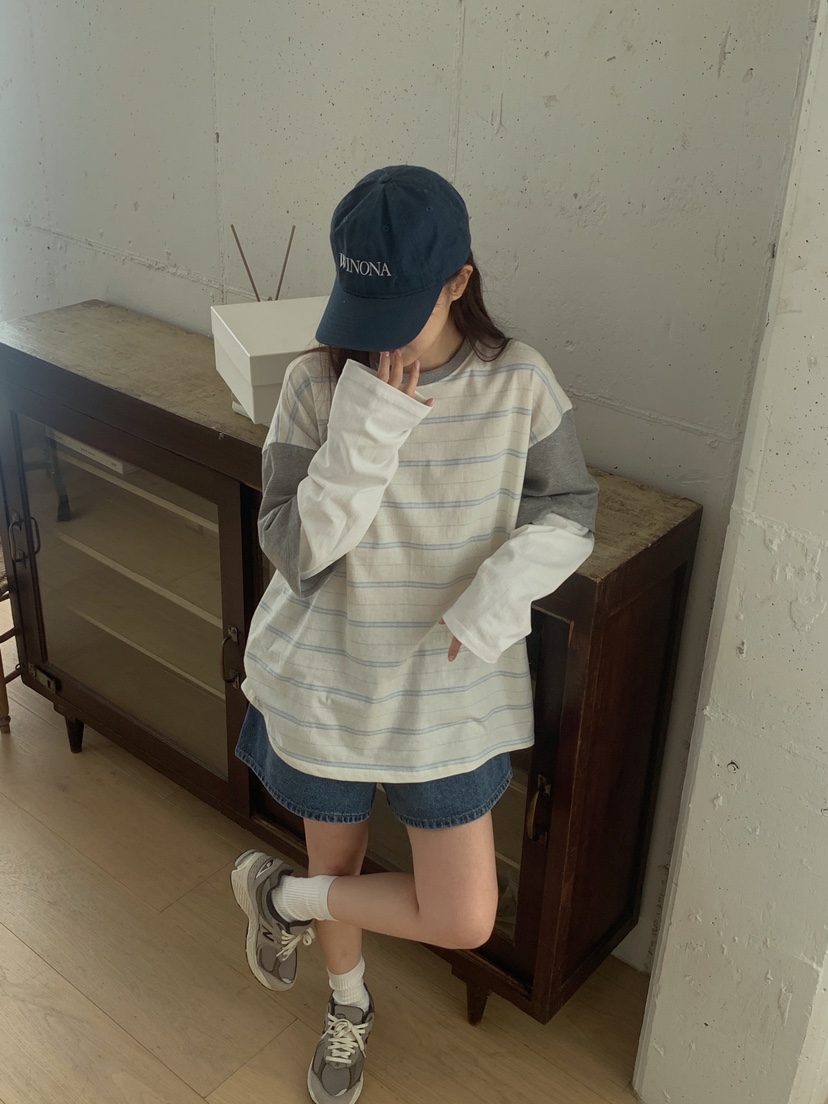 FORMSTUDIO東大門直郵女裝新款職業人氣推薦真品時尚長袖T恤FORMSTUDIO長袖T恤