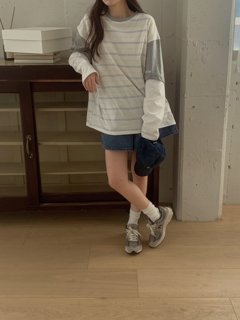 FORMSTUDIO東大門直郵女裝新款職業人氣推薦真品時尚長袖T恤FORMSTUDIO長袖T恤