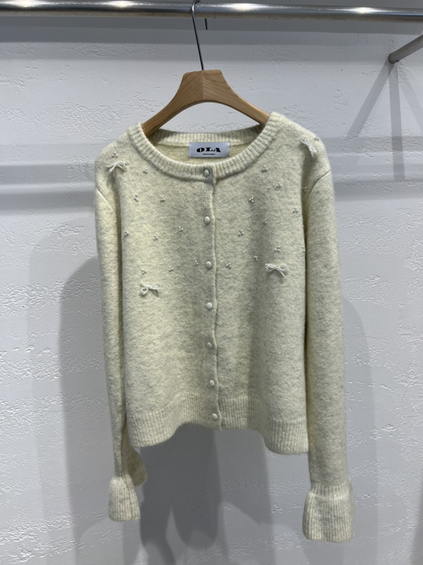 OLA韓國代購女裝新款真品26春夏時尚推薦休閑職業熱賣針織衫mellor/OLA針織衫