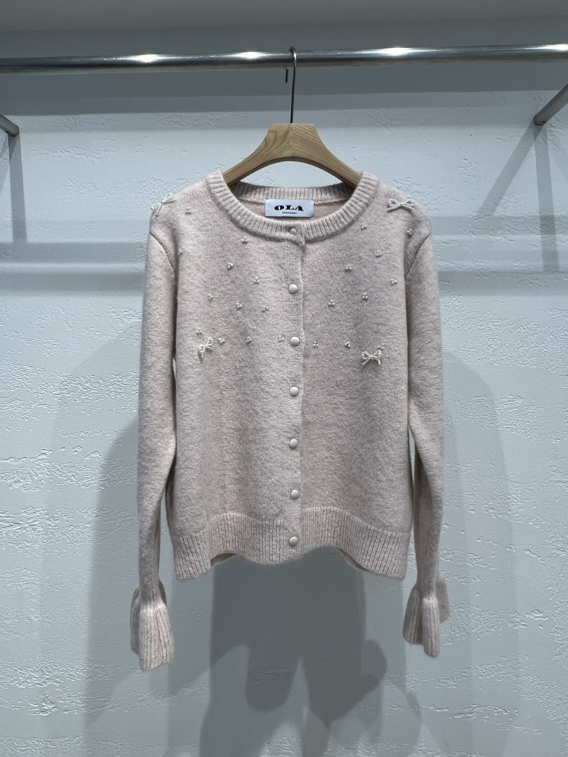 OLA韓國代購女裝新款真品26春夏時尚推薦休閑職業熱賣針織衫mellor/OLA針織衫