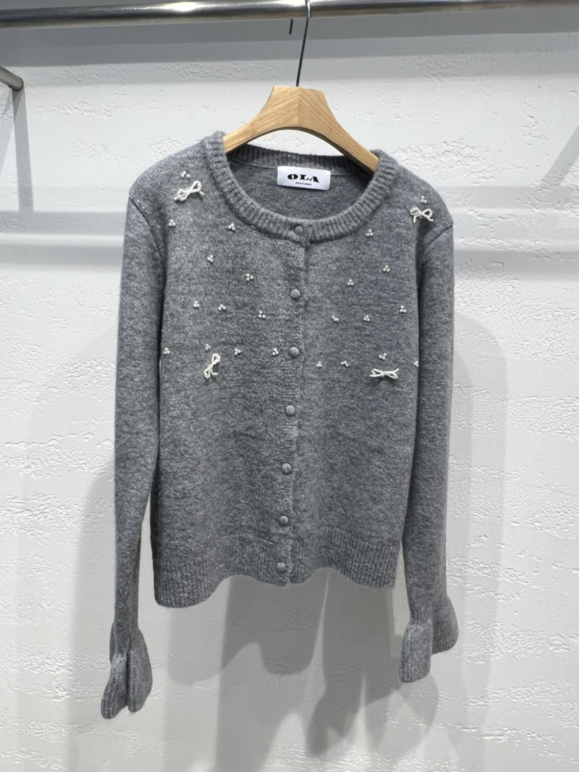 OLA韓國代購女裝新款真品26春夏時尚推薦休閑職業熱賣針織衫mellor/OLA針織衫