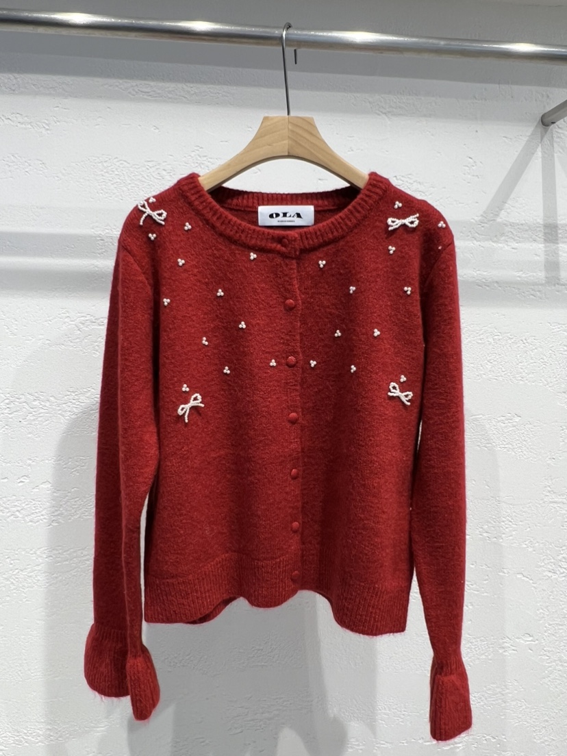 OLA韓國代購女裝新款真品26春夏時尚推薦休閑職業熱賣針織衫mellor/OLA針織衫