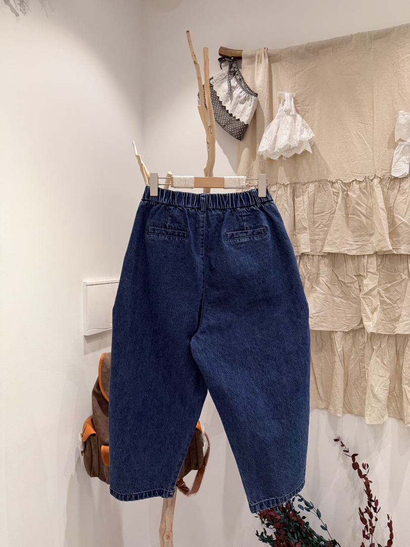 BLOOM東大門實拍女士新款26春夏職業休閑人氣熱賣時尚牛仔褲BLOOM-S牛仔褲