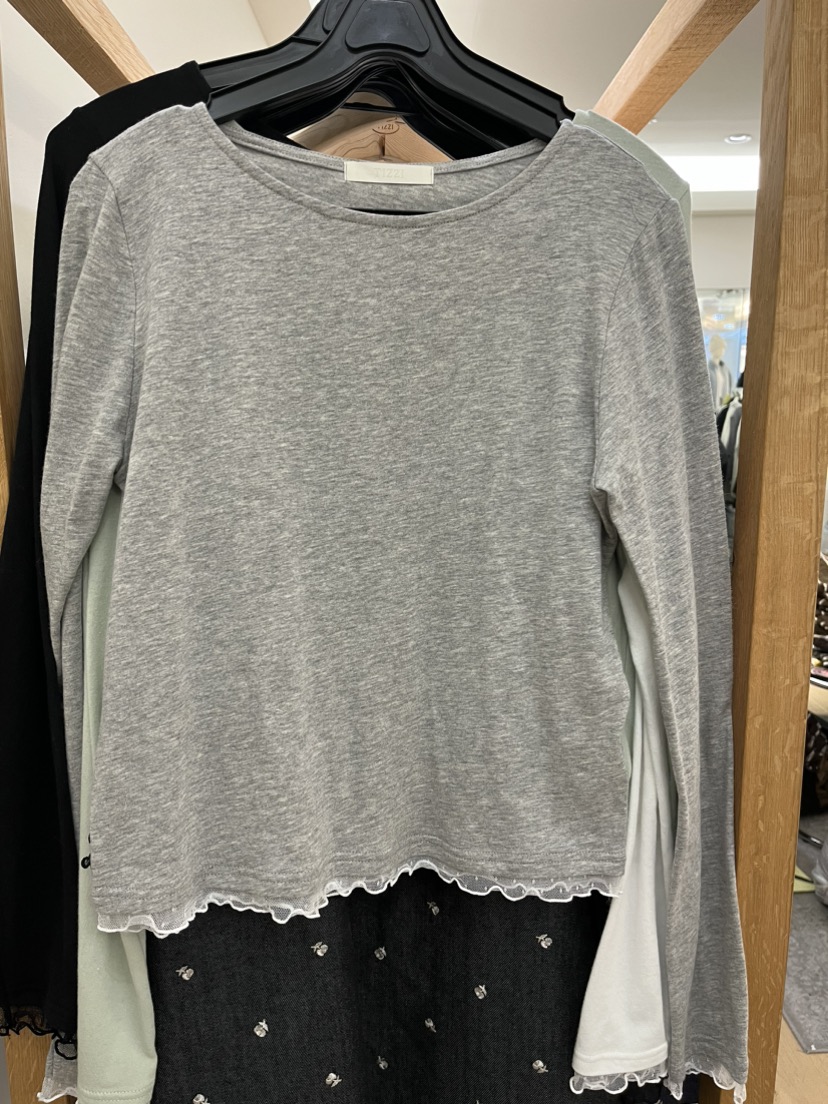 TIZZI東大門實拍女士新品人氣休閑時尚真品26春夏長袖T恤TIZZI長袖T恤圖色1