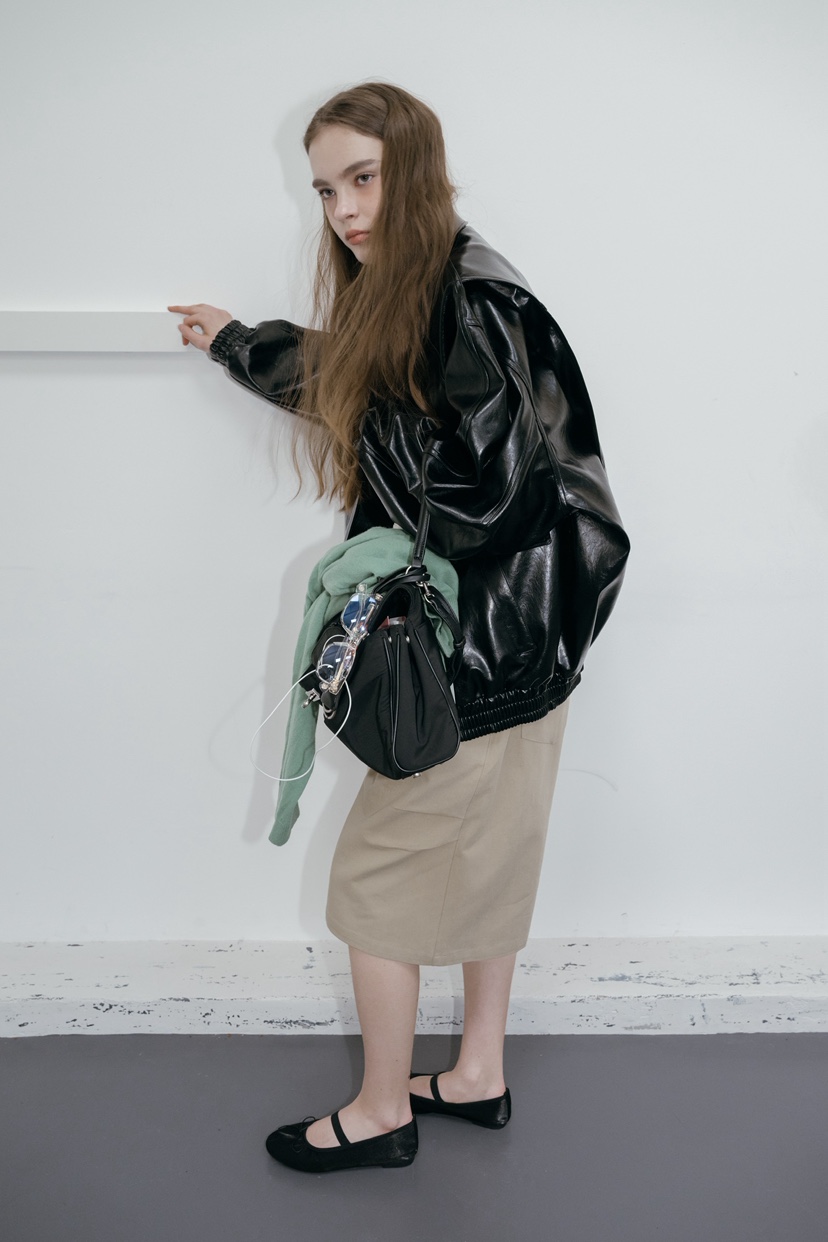 UNBOUND韓國直郵女士新品真品休閑推薦時尚職業人氣皮衣皮革UNBOUND皮衣