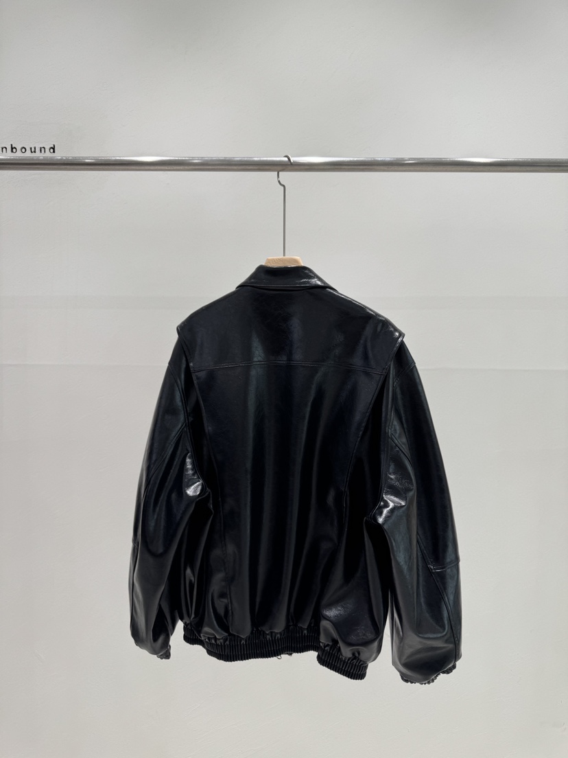 UNBOUND韓國直郵女士新品真品休閑推薦時尚職業人氣皮衣皮革UNBOUND皮衣