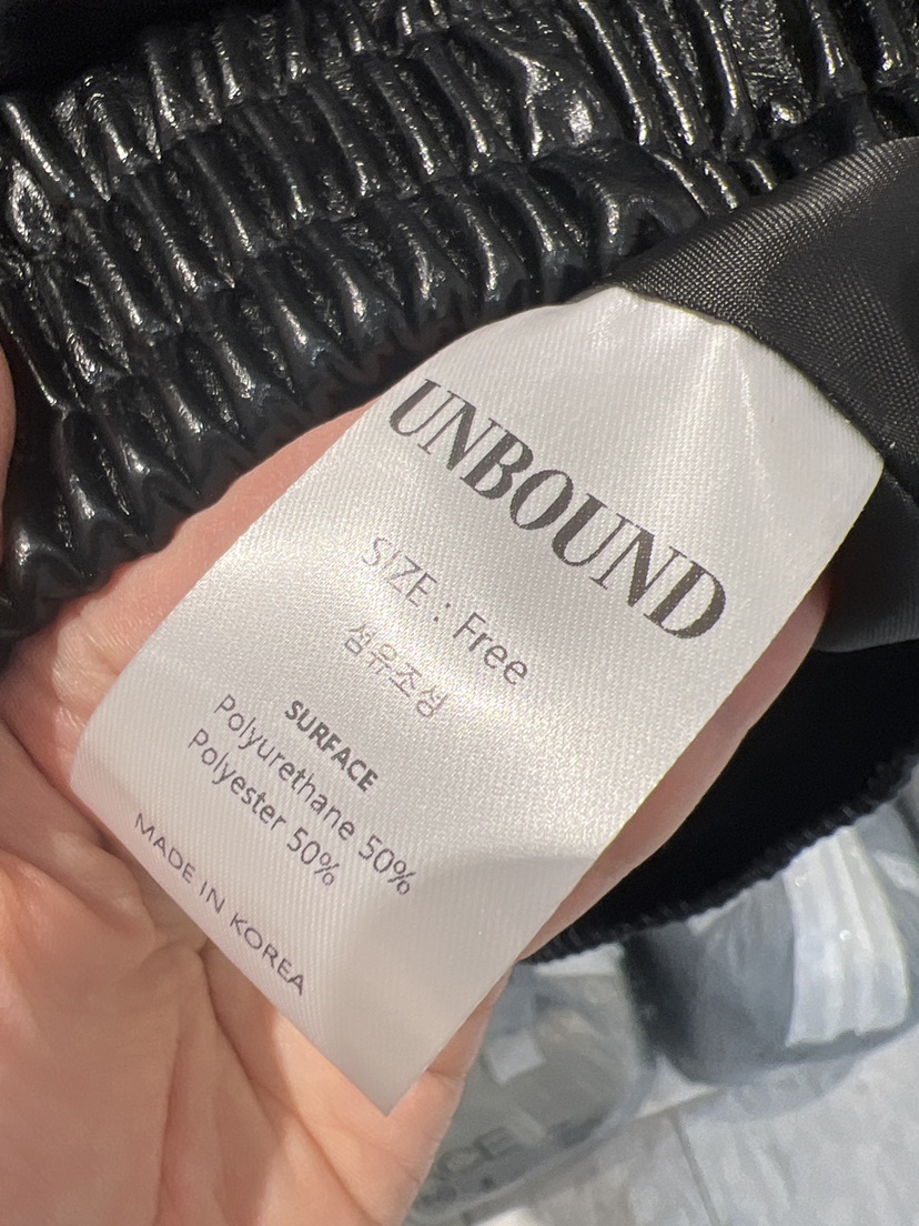 UNBOUND韓國直郵女士新品真品休閑推薦時尚職業人氣皮衣皮革UNBOUND皮衣