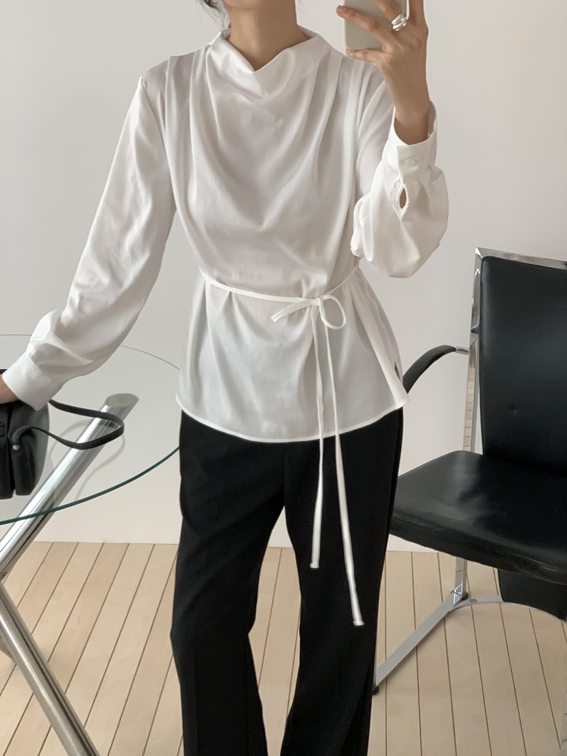 FRILL-T/DADA東大門直郵女裝新款26春夏時尚襯衫蕾絲衫FRILL-T/DADA襯衫/蕾絲衫