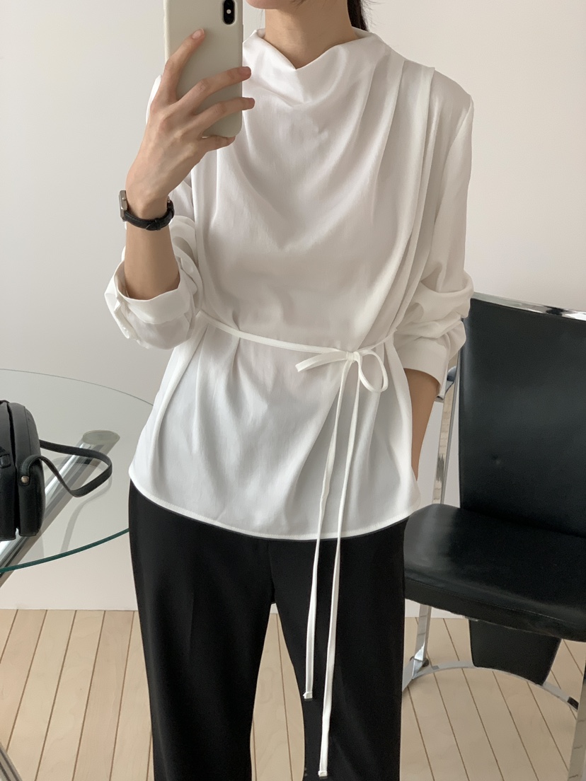 FRILL-T/DADA東大門直郵女裝新款26春夏時尚襯衫蕾絲衫FRILL-T/DADA襯衫/蕾絲衫