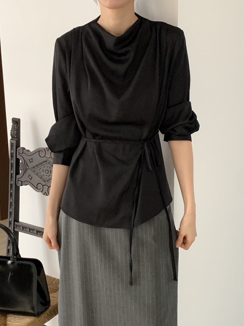 FRILL-T/DADA東大門直郵女裝新款26春夏時尚襯衫蕾絲衫FRILL-T/DADA襯衫/蕾絲衫圖色2