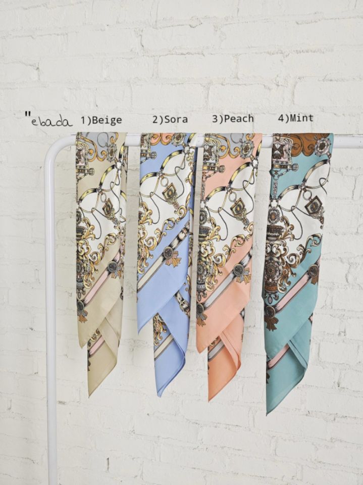 EBADA韓國直郵女士新品休閑熱賣26春夏真品時尚人氣圍巾披肩EBADA圍巾/披肩