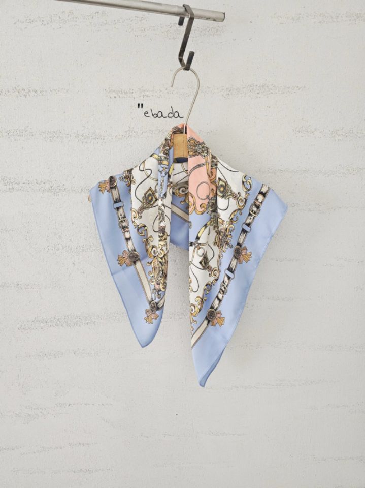 EBADA韓國直郵女士新品休閑熱賣26春夏真品時尚人氣圍巾披肩EBADA圍巾/披肩圖色2