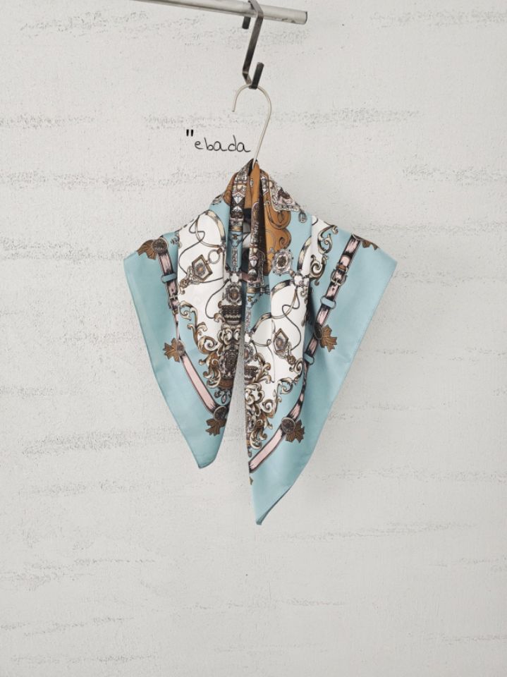 EBADA韓國直郵女士新品休閑熱賣26春夏真品時尚人氣圍巾披肩EBADA圍巾/披肩圖色3