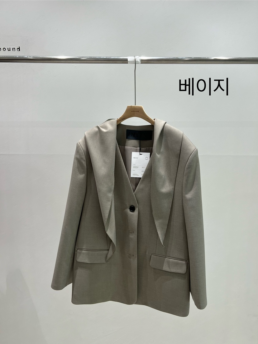 UNBOUND韓國直郵女士新款真品熱賣推薦人氣夾克不含絲巾圍巾UNBOUND夾克圖色2