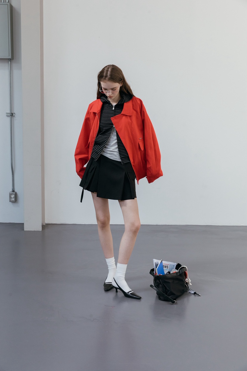 UNBOUND韓國代購女士新款休閑人氣熱賣26春夏衛衣連帽拉鏈衫UNBOUND衛衣