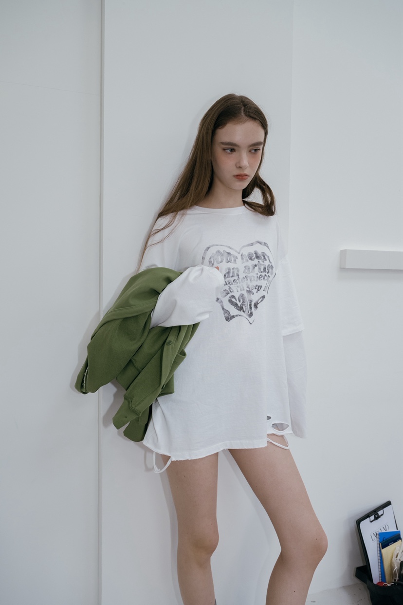 UNBOUND東大門直郵女士新款職業人氣休閑熱賣26春夏長袖T恤UNBOUND長袖T恤