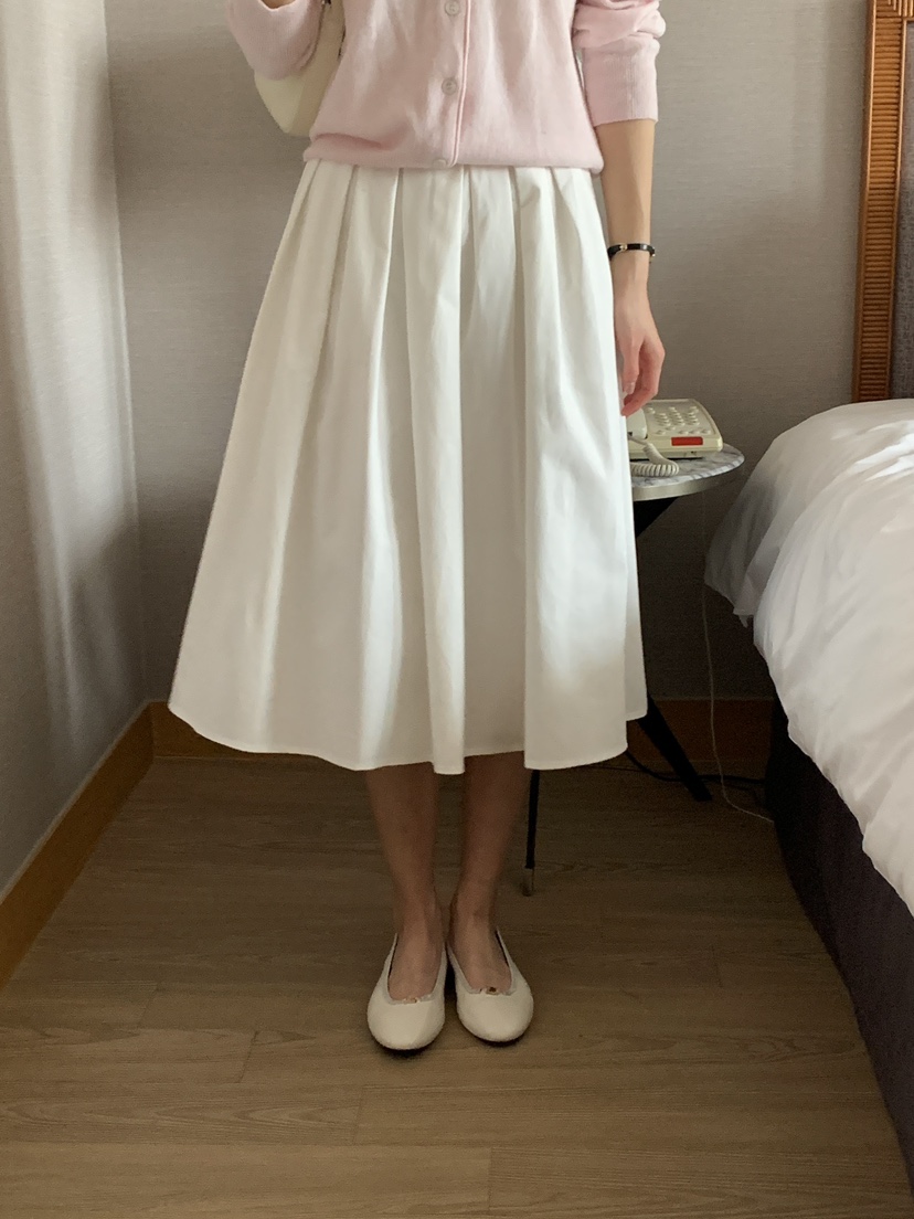 FRILL-T/DADA韓國直郵女裝新品26春夏真品推薦長裙褶裥FRILL-T/DADA長裙