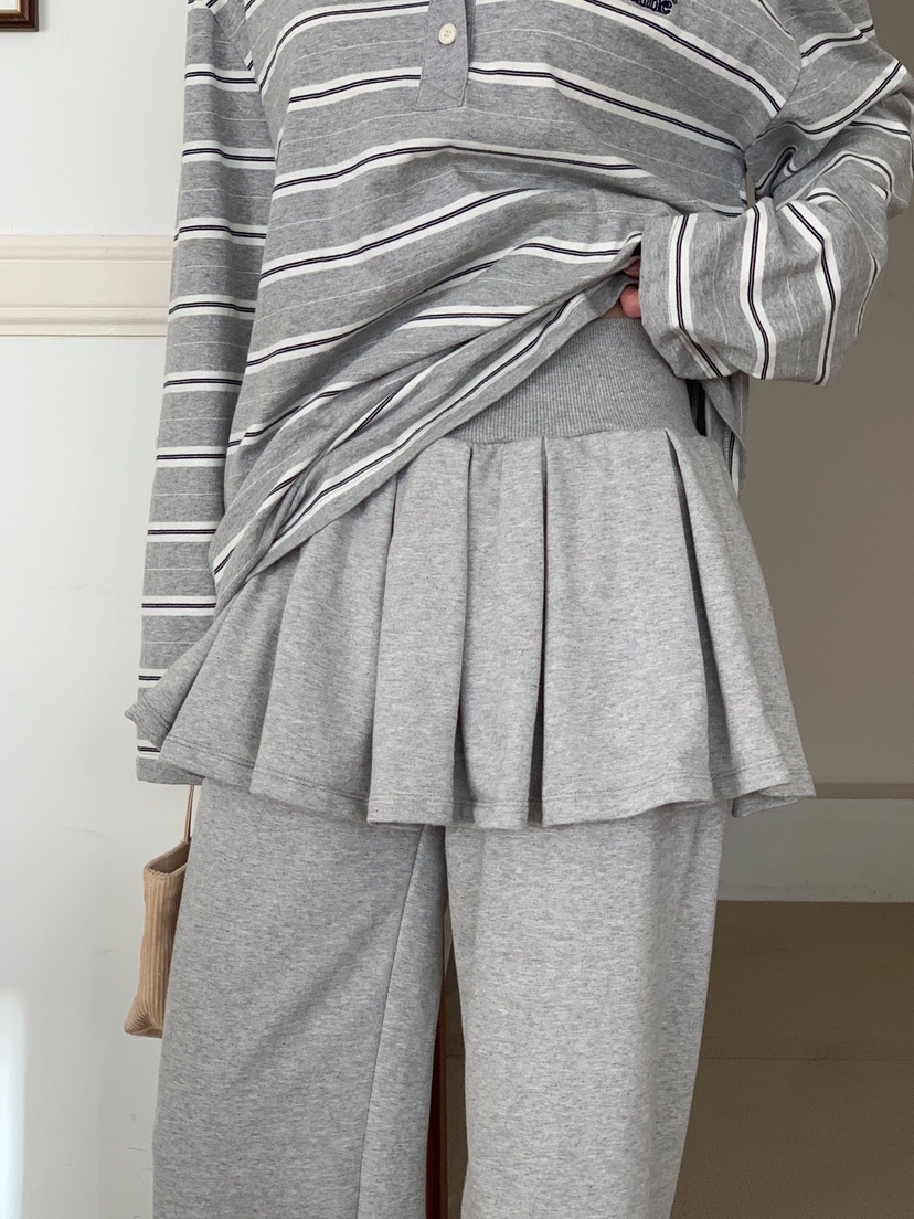 FORMSTUDIO韓國代購女士新款休閑真品26春夏裙褲百褶褶裙FORMSTUDIO裙褲