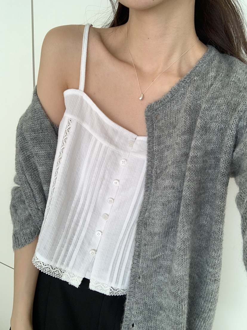 FRILL-T/DADA韓國直郵女裝新品人氣職業時尚推薦吊帶背心FRILL-T/DADA吊帶/背心